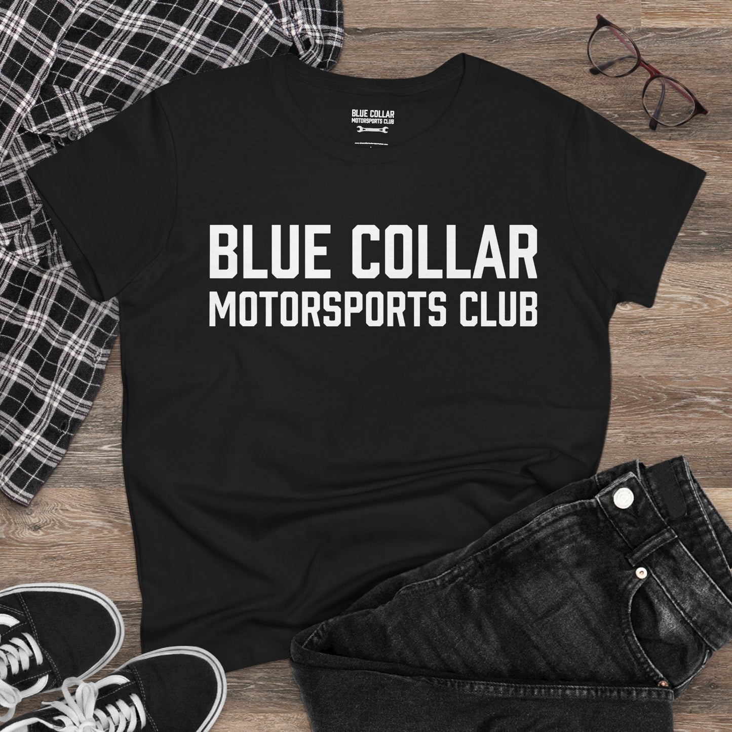 BCMC Women's Motorsports Work Wear Tee