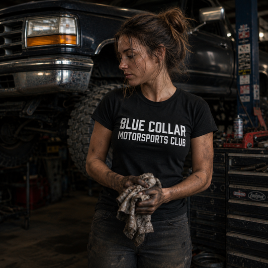 BCMC Women's Motorsports Work Wear Tee