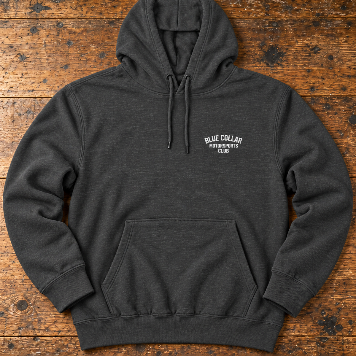 Three-Panel Fleece Hoodie